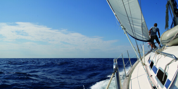 Segeltörn Kroatien - Bild auf den Horizont